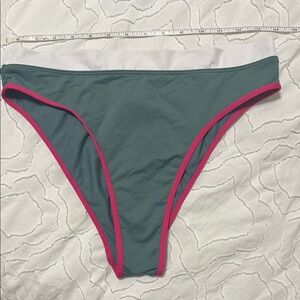 Women's Teal and Pink Intimate Briefs
